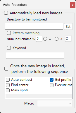 Auto Procedure