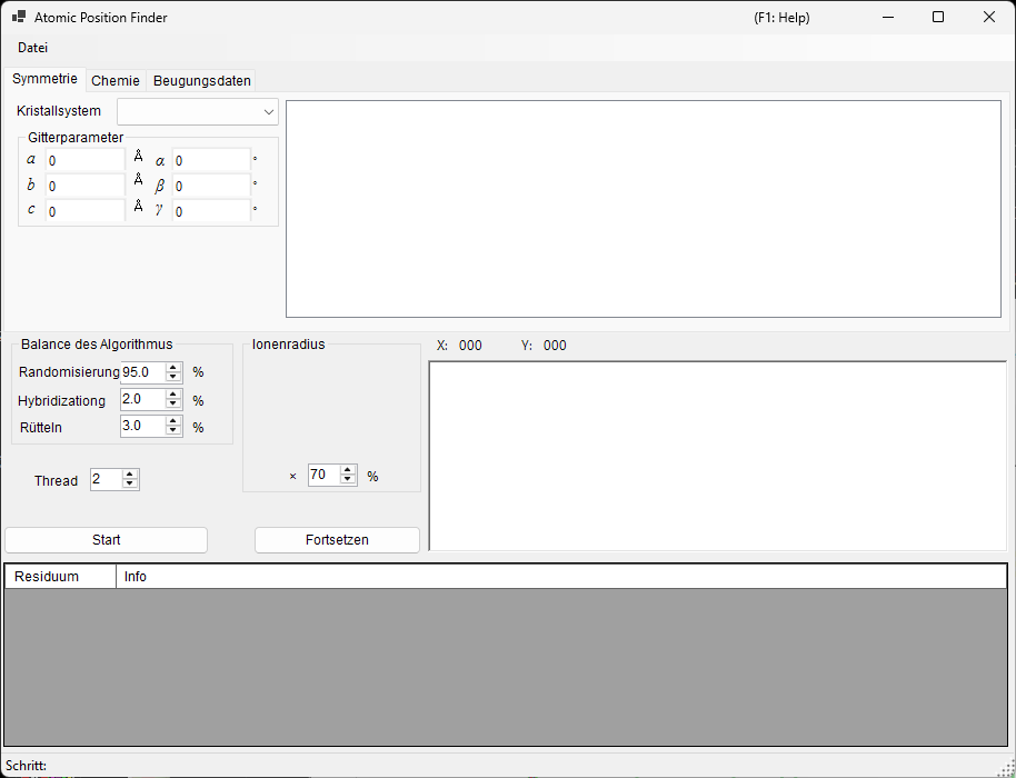 Atomic Position Finder