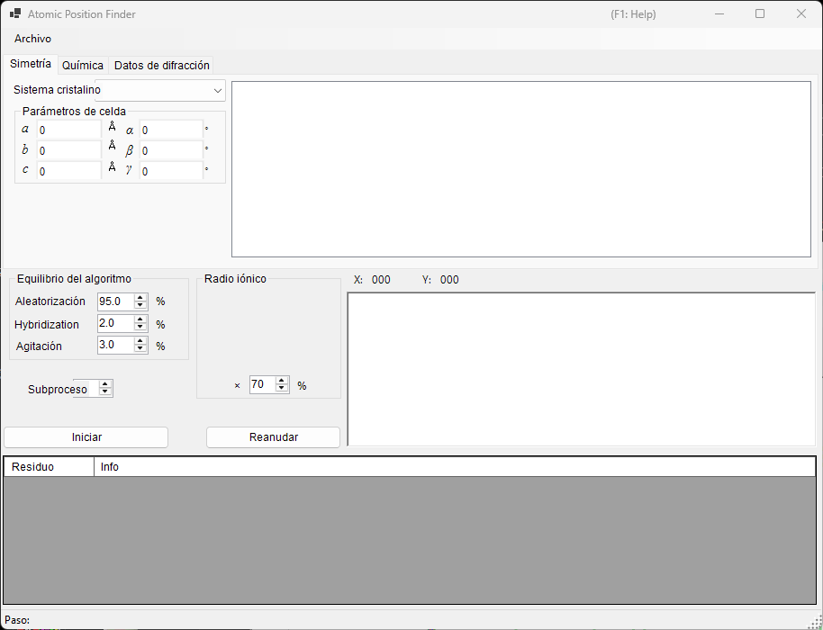 Atomic Position Finder