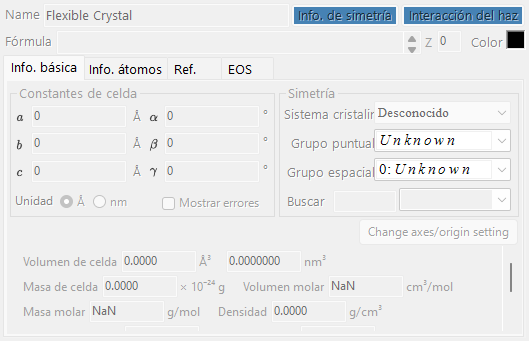 La lista de cristales