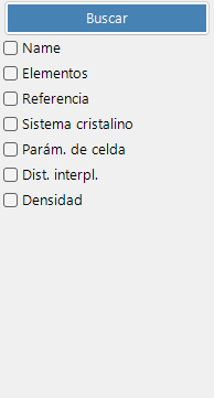 Opciones de búsqueda