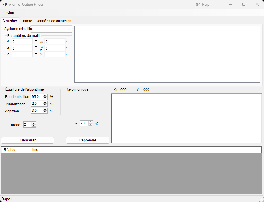 Atomic Position Finder
