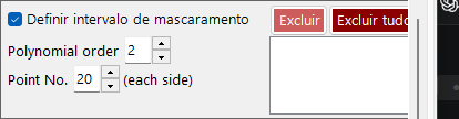 Painel de máscara e interpolação