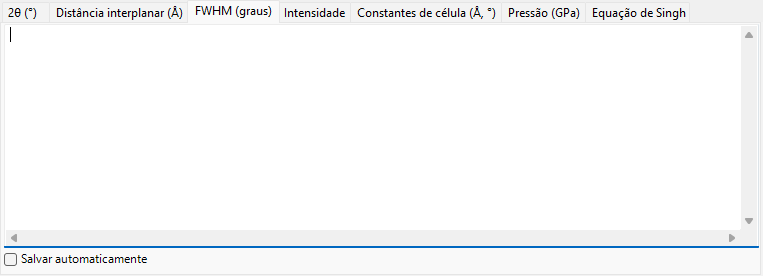 Aba FWHM