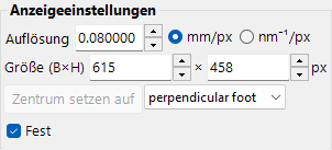 Anzeigeeinstellungen