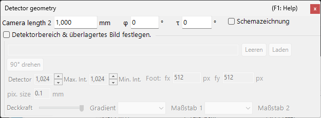 Detektorgeometrie