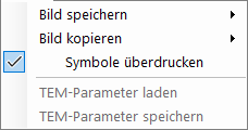 Menü Datei