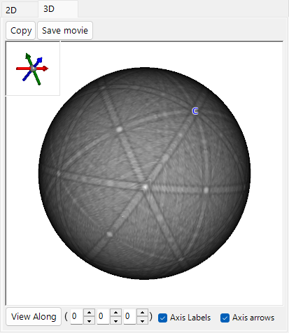 Master pattern, 3D tab