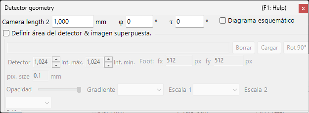 Geometría del detector