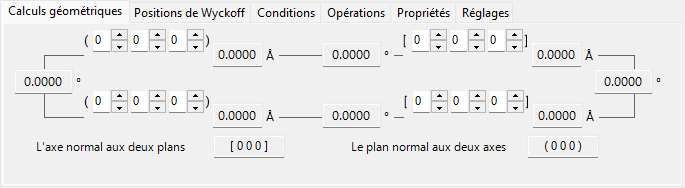 Calculs géométriques