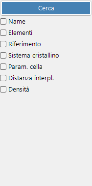 Opzioni di ricerca