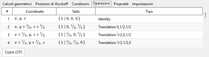 Operazioni