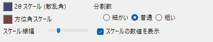 目盛り線タブ