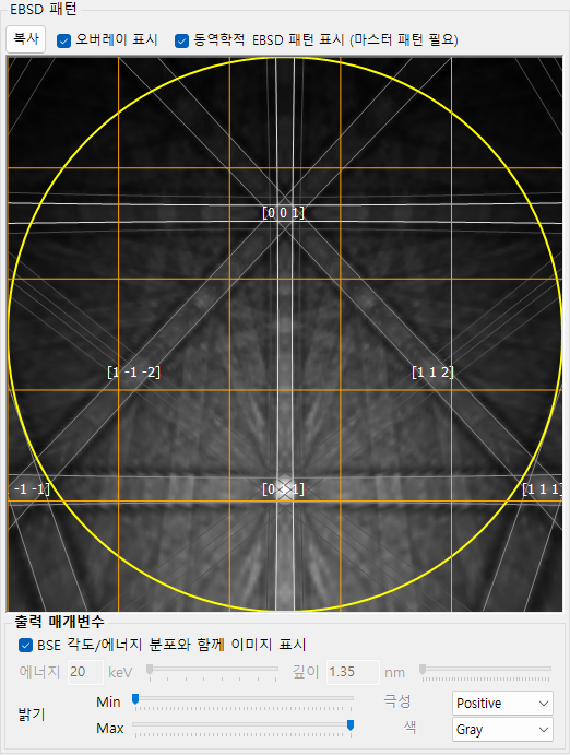 EBSD 패턴