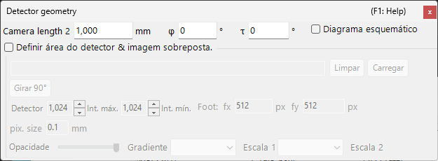Geometria do detector