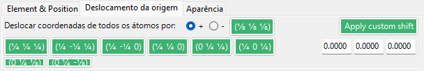 Deslocamento de origem