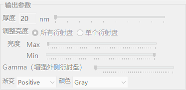 输出参数